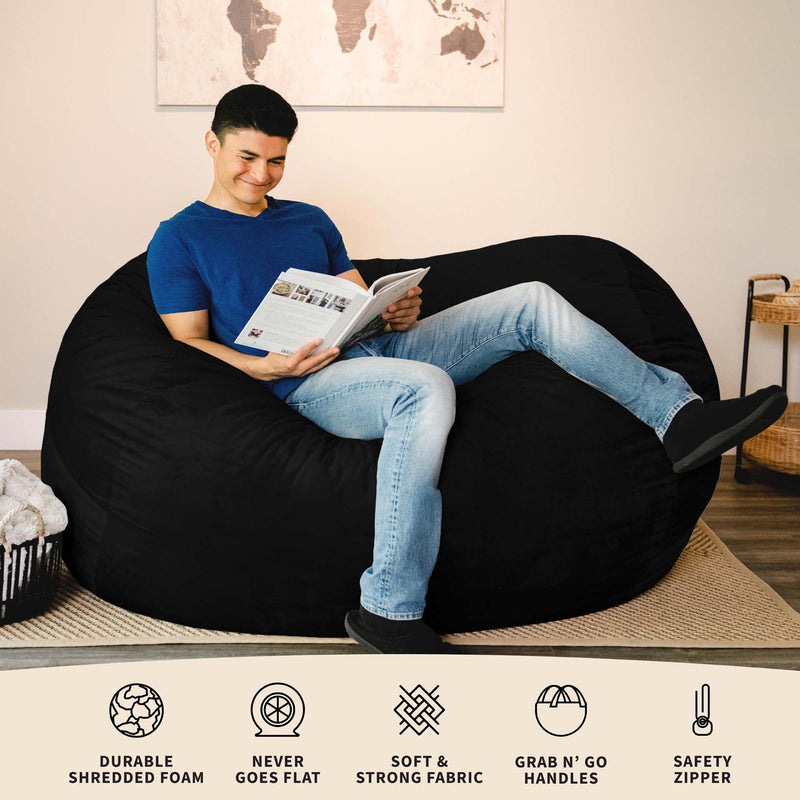 Load image into Gallery viewer, Fuf® 7Ft Foam Bean Bag
