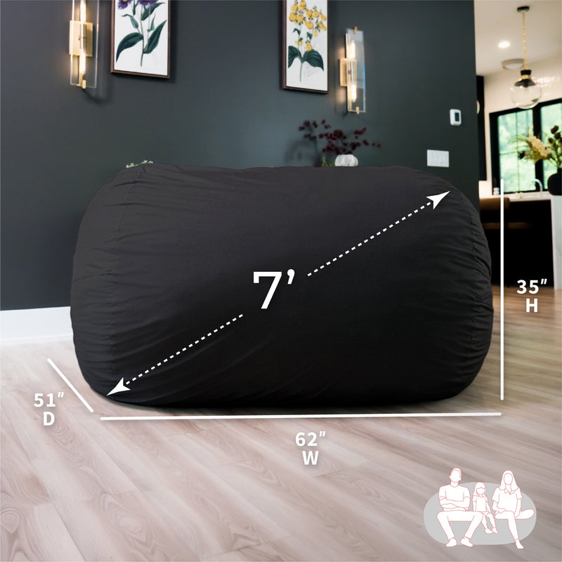 Load image into Gallery viewer, Fuf® 7Ft Foam Bean Bag
