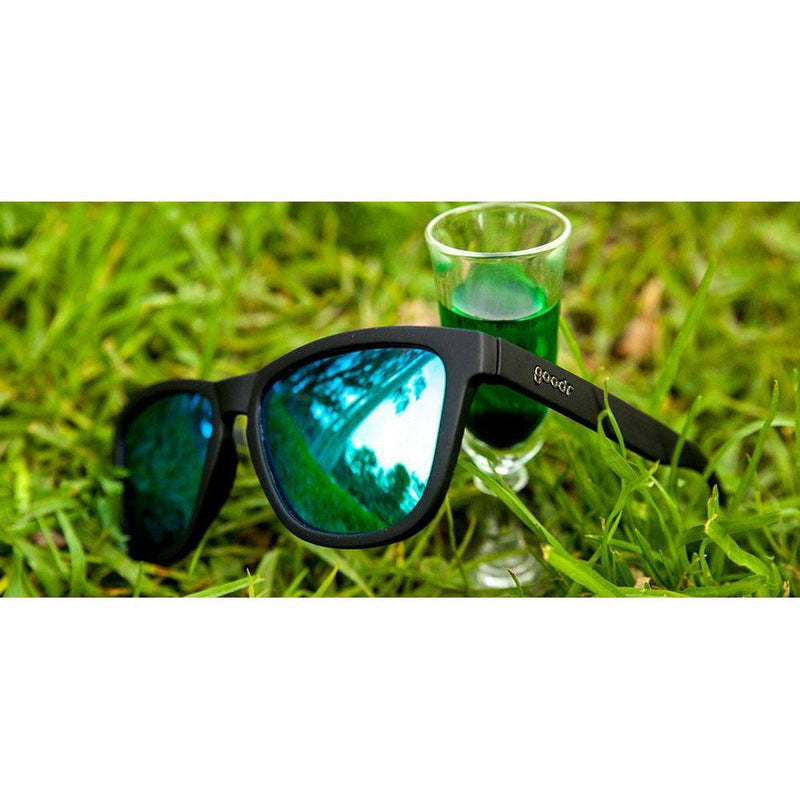 Load image into Gallery viewer, &quot;Vincent&#39;s Absinthe Night Terrors” OG Polarized Sunglasses
