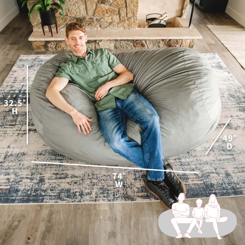 Load image into Gallery viewer, Fuf Media Lounger w/ Removable Cover
