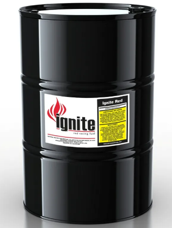 Ignite Red 114 (E90) Racing Fuel – 55 Gallon Drum
