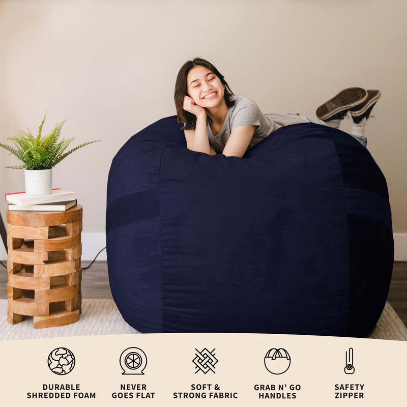 Load image into Gallery viewer, Fuf® 5Ft Foam Bean Bag
