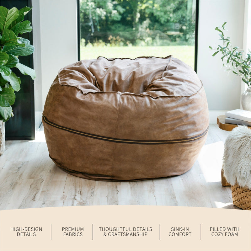 Load image into Gallery viewer, Fuf® 5Ft Foam Bean Bag
