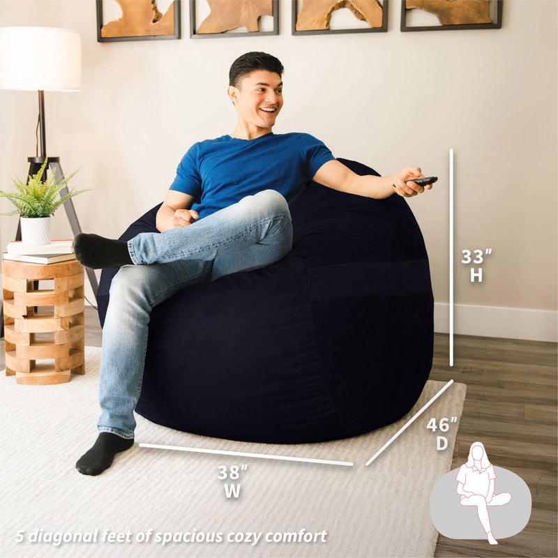 Load image into Gallery viewer, Fuf® 5Ft Foam Bean Bag
