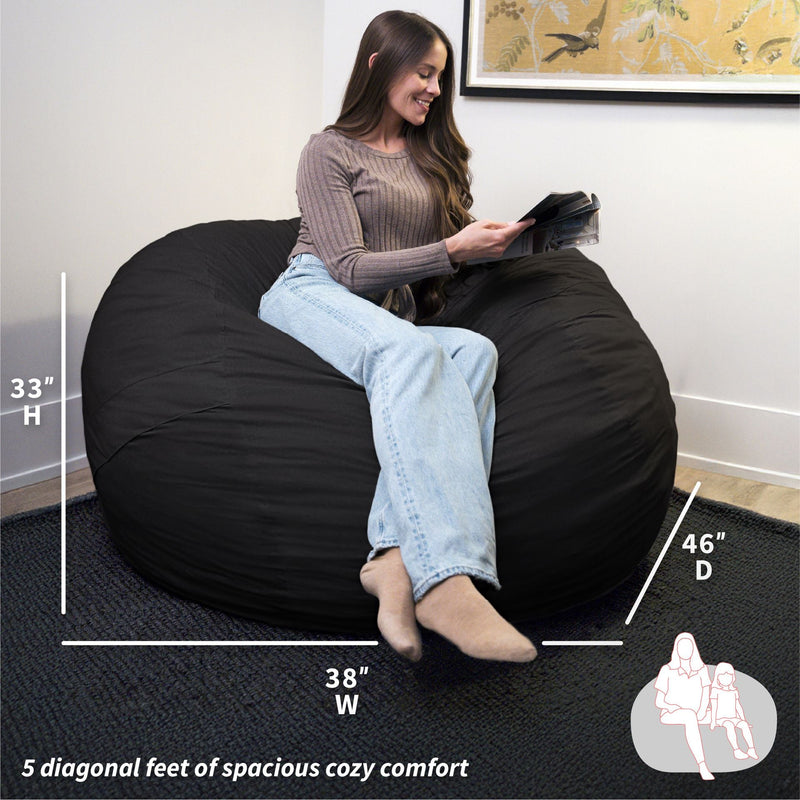 Load image into Gallery viewer, Fuf® 5Ft Foam Bean Bag
