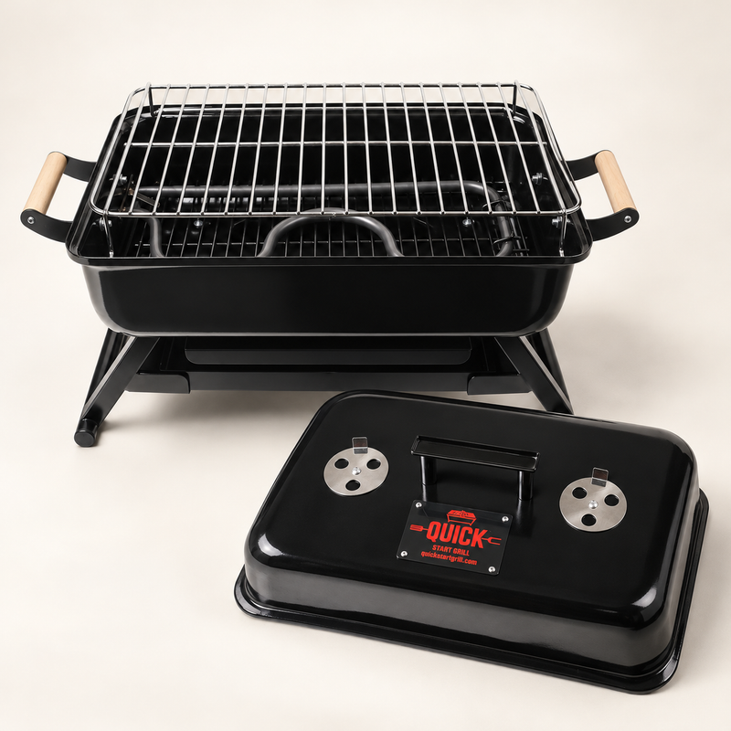 Load image into Gallery viewer, Quick Start Grill - Ready to Grill in About 6 Minutes
