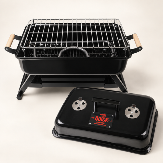 Quick Start Grill - Ready to Grill in About 6 Minutes