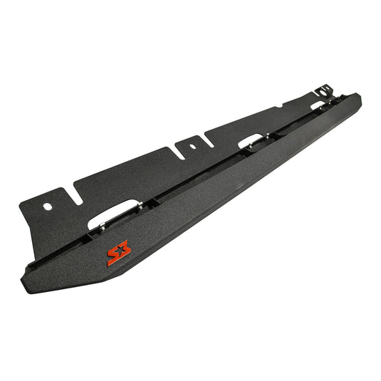 Jeep Wrangler JLU "Ambush Series" Side Steps / Rock Sliders w/ Integrated LED Rock Lights