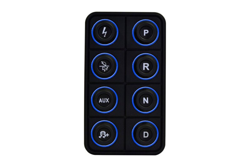 Load image into Gallery viewer, AEM EV 8 Button Keypad CAN Based Programmable Backlighting 30-8400
