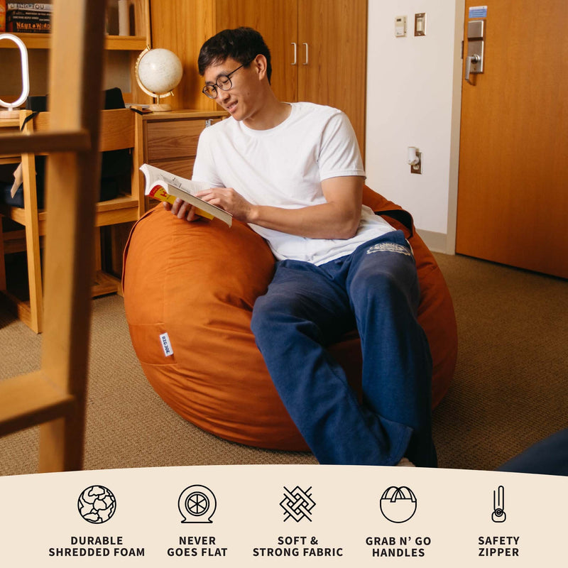 Load image into Gallery viewer, Fuf® 4Ft Foam Bean Bag
