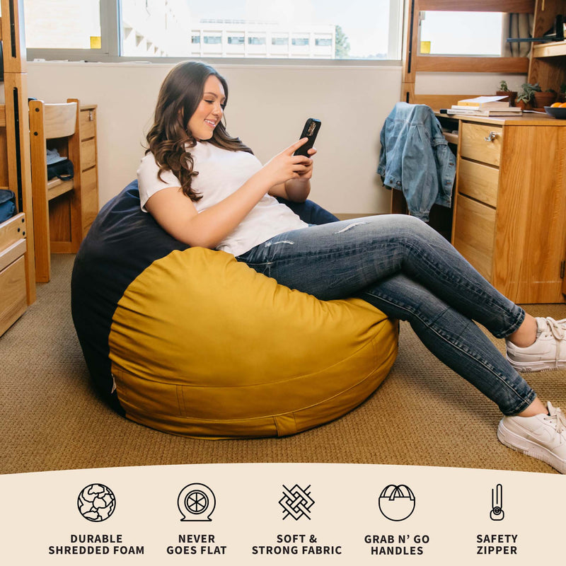 Load image into Gallery viewer, Fuf® 4Ft Foam Bean Bag
