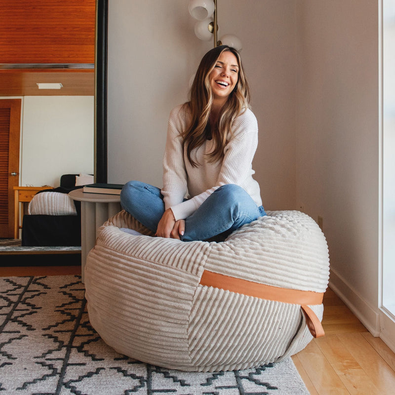 Load image into Gallery viewer, Fuf® 4Ft Foam Bean Bag
