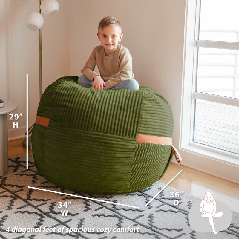 Load image into Gallery viewer, Fuf® 4Ft Foam Bean Bag
