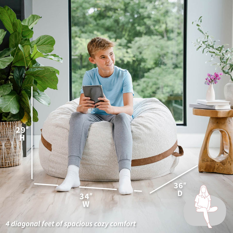 Load image into Gallery viewer, Fuf® 4Ft Foam Bean Bag
