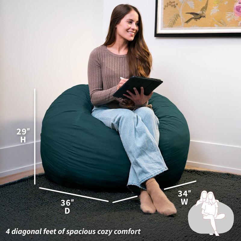 Load image into Gallery viewer, Fuf® 4Ft Foam Bean Bag

