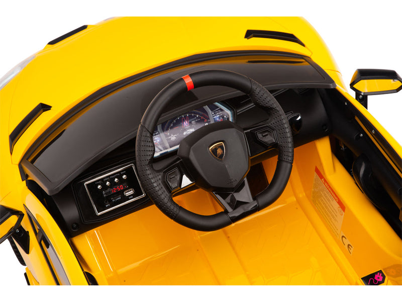 Load image into Gallery viewer, Lamborghini Ride On Car Toy Aventador Special Edition 12v W/Magic Cars® Wireless Parental Control
