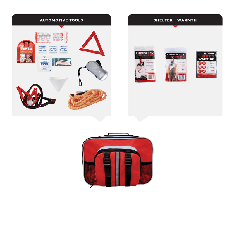 Load image into Gallery viewer, WSK Emergency Auto Kit – Roadside Essentials for Car &amp; Truck Safety
