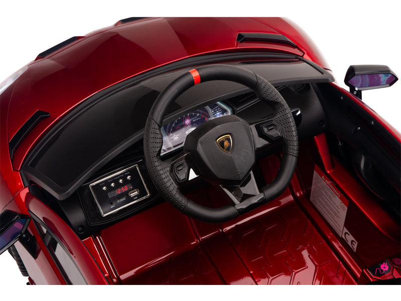 Load image into Gallery viewer, Lamborghini Ride On Car Toy Aventador Special Edition 12v W/Magic Cars® Wireless Parental Control
