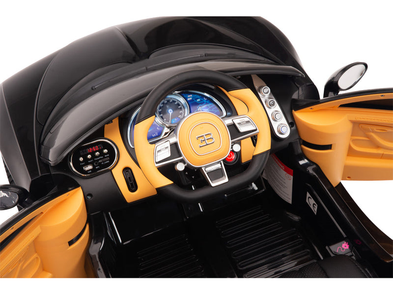 Load image into Gallery viewer, Bugatti Battery Powered RC Ride On Car W/Magic Cars® Wireless Parental Control

