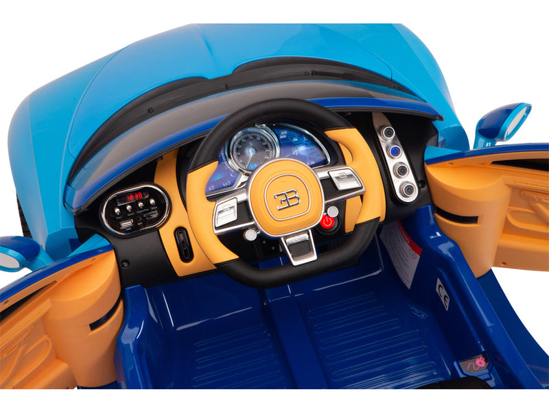Load image into Gallery viewer, Bugatti Battery Powered RC Ride On Car W/Magic Cars® Wireless Parental Control

