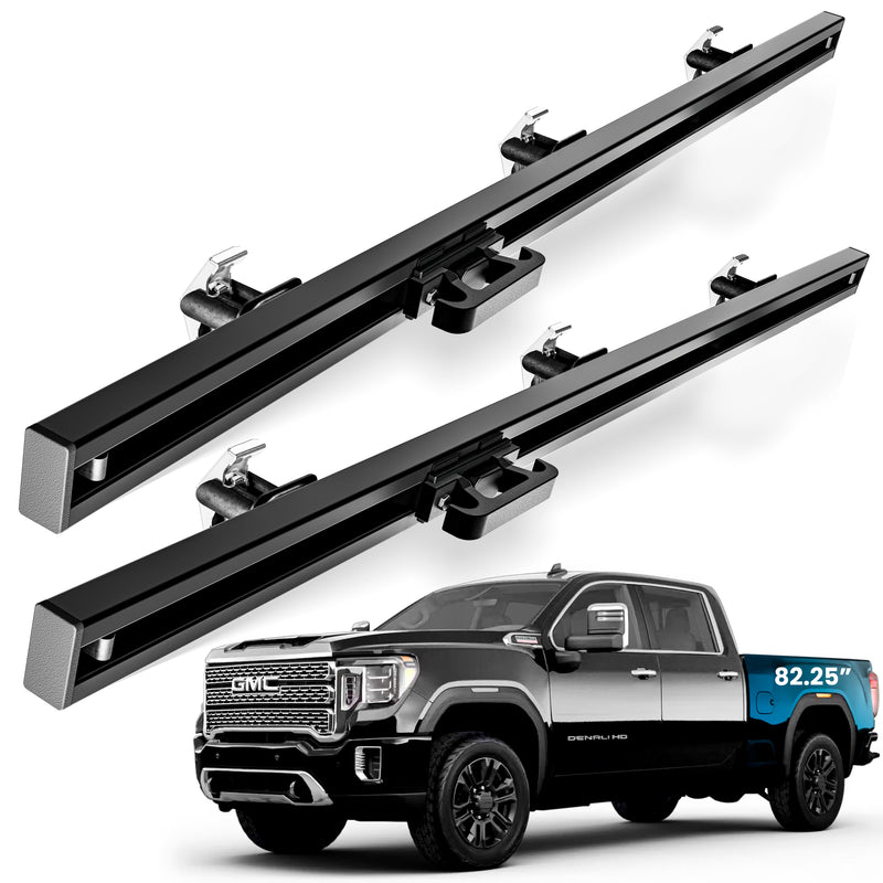 Load image into Gallery viewer, Integral Rails - Bedside Rail System - Chevrolet Silverado &amp; GMC Sierra 2500/3500 (2020+ 6'9" Bed Only)
