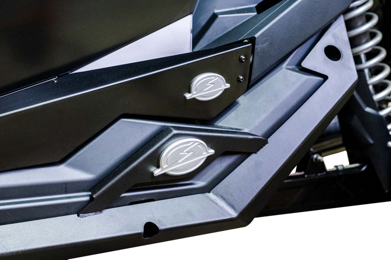 Load image into Gallery viewer, 2020-2025 Polaris RZR Pro XP/ Pro R/ Turbo R (4 Seat) Volt Series Rock Guards
