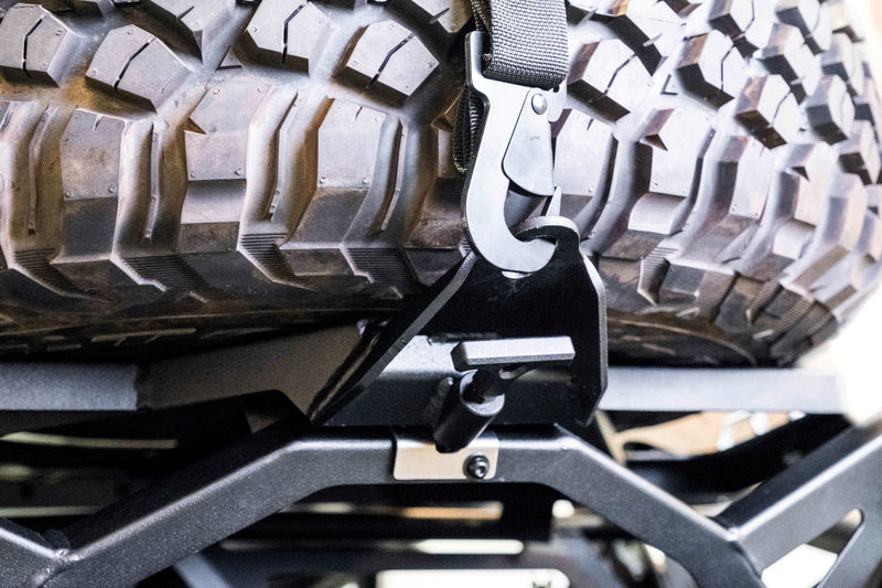 Load image into Gallery viewer, Elektric Offroad Volt Series Baja Spare Tire Rack for 2017+ Can-Am X3
