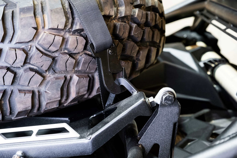 Load image into Gallery viewer, 2017-2024 Can Am X3 Maverick Volt Series Baja Spare Tire Rack
