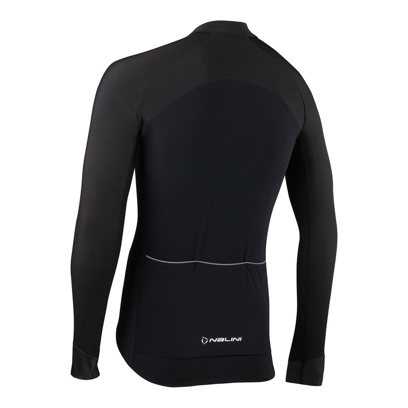 Load image into Gallery viewer, 2024 Nalini ERGO XWARM Men&#39;s LS Cycling Jersey (Black) S-3XL

