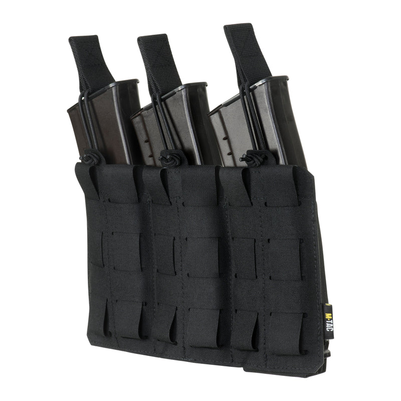 Load image into Gallery viewer, M-Tac Elastic Triple Mag Pouch Elite Laser Cut
