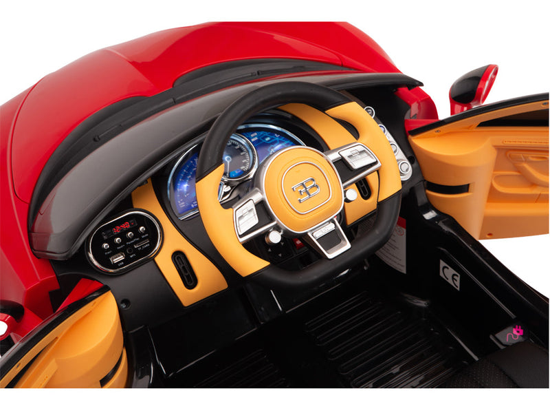 Load image into Gallery viewer, Bugatti Battery Powered RC Ride On Car W/Magic Cars® Wireless Parental Control
