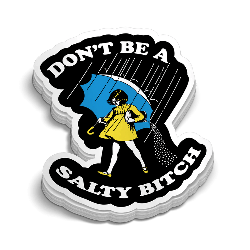 Load image into Gallery viewer, Salty Bitch Hard Hat Decal
