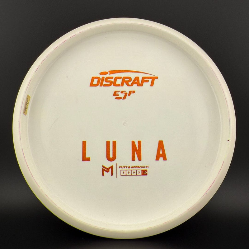Load image into Gallery viewer, White ESP Luna - Greazy Dyed - Bottom Stamp
