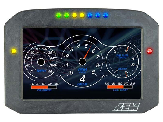 AEM Electronics Flat Panel Display Kit, CD-7 Carbon