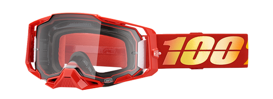 100% Armega Goggles - Nuketown - Clear 50004-00020