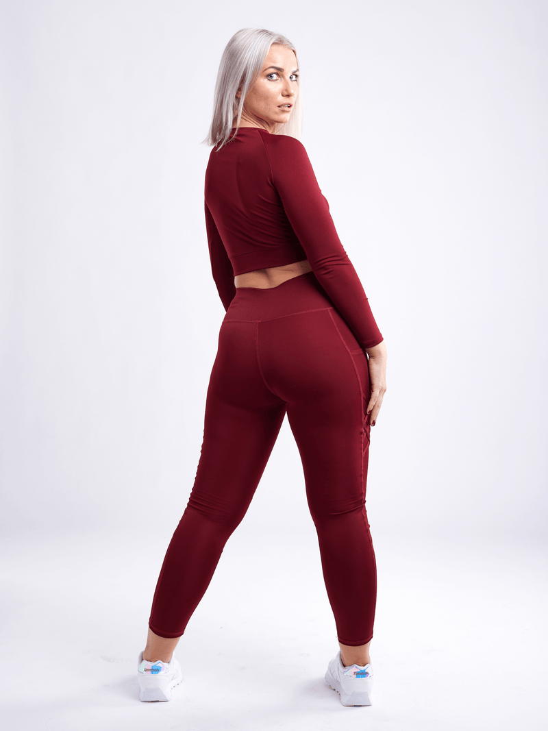 Load image into Gallery viewer, JupiterGear Long-Sleeve Crop Top
