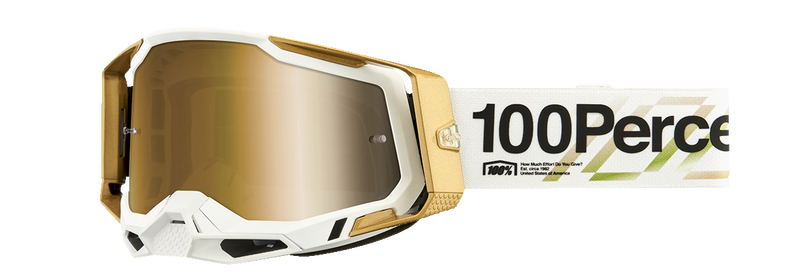 Load image into Gallery viewer, 100% Racecraft 2 Goggles - Succession - True Gold Mirror 50010-00026
