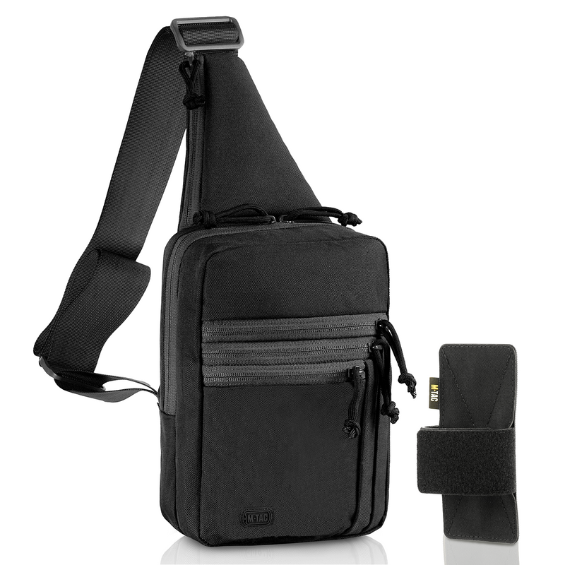 Load image into Gallery viewer, M-Tac LEFT-HANDED Tactical Sling Bag for Men with Holster
