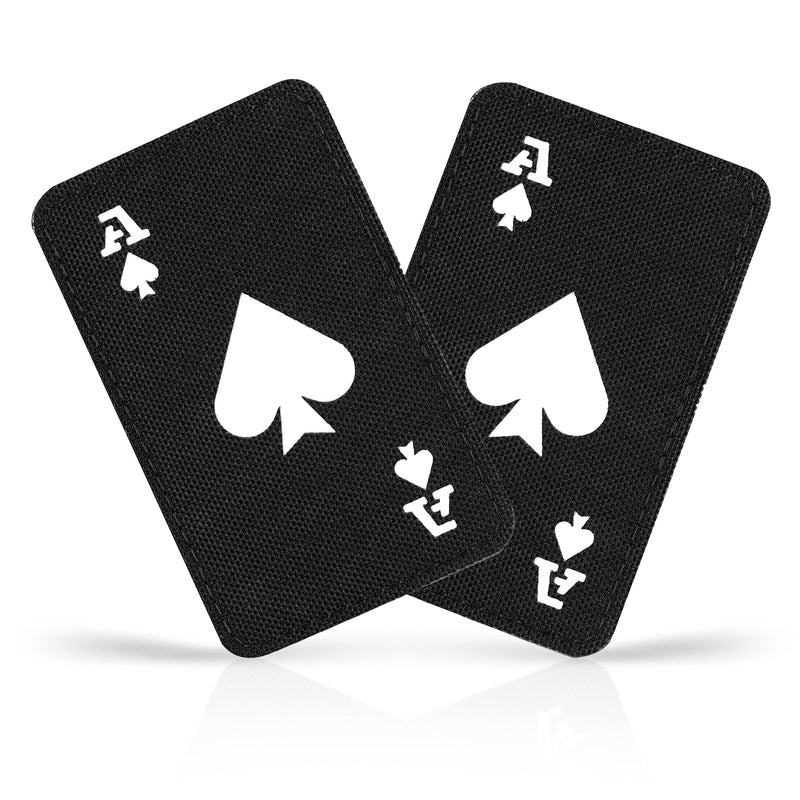 Load image into Gallery viewer, M-Tac patch Ace of Spades Laser Cut - (Set of 2)
