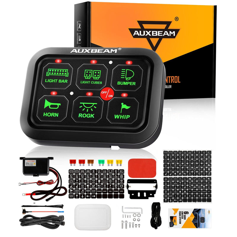 Load image into Gallery viewer, Single Series 6/8 Gang LED Switch Panel,Off Road Light Controller
