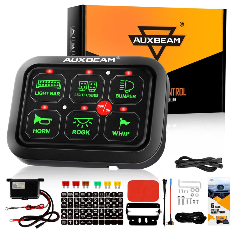 Load image into Gallery viewer, Single Series 6/8 Gang LED Switch Panel,Off Road Light Controller
