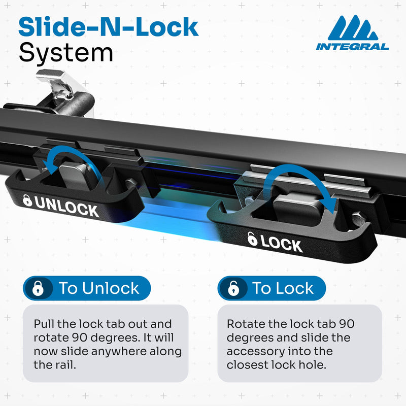 Load image into Gallery viewer, Integral Rails - Bedside Rail System - Chevrolet Colorado &amp; GMC Canyon (2023+)
