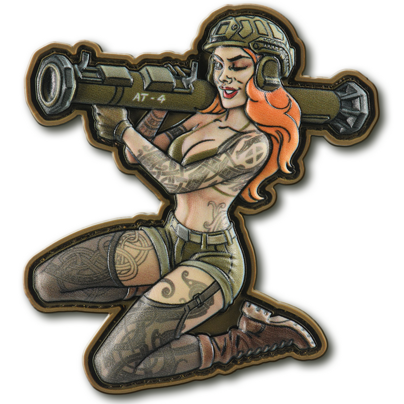 Load image into Gallery viewer, M-Tac Morale Patch Tactical Girl
