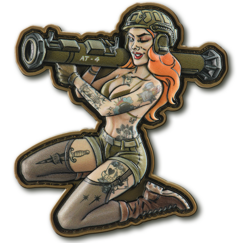 Load image into Gallery viewer, M-Tac Morale Patch Tactical Girl
