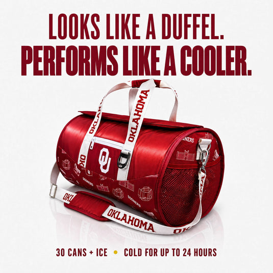 University of Oklahoma Duffel Cooler
