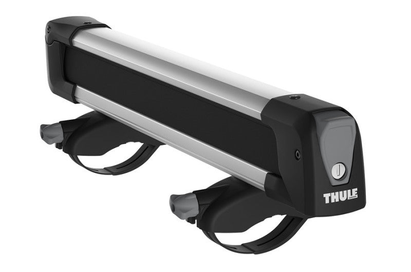 Load image into Gallery viewer, Thule SnowPack M Ski/Snowboard Rack (Up to 4 Pair Skis/2 Snowboards) - Black/Silver
