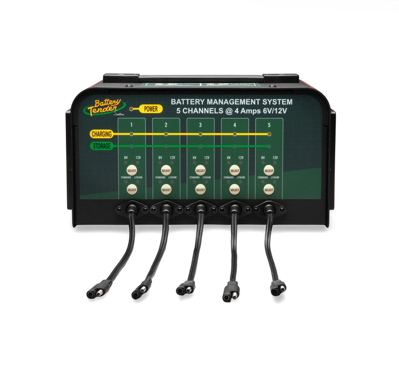 Load image into Gallery viewer, Power Tender® 5-Bank 4 Amp 12V/6V Battery Charger and Maintainer
