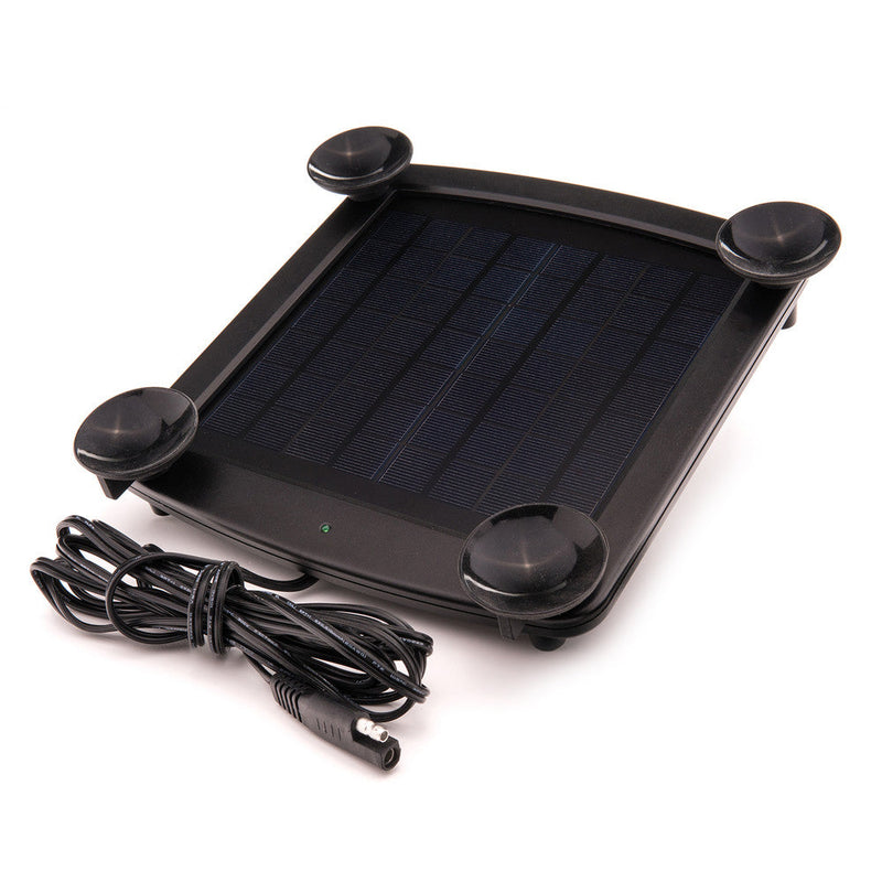Load image into Gallery viewer, 5 Watt Solar 12V Battery Charger with Windshield Mount
