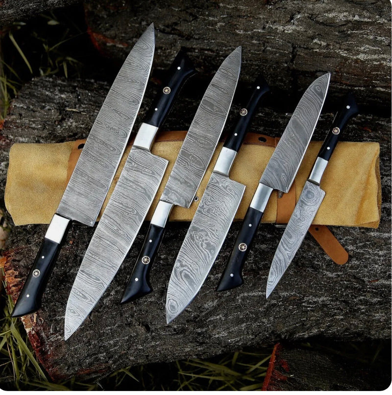 Load image into Gallery viewer, Here’s a fresh, seasonal rewrite with trending culinary keywords, SEO focus, and updated flow:  🔪 Product Title: Knife Sets for Kitchen – 13" Handmade Damascus Steel Chef Knife with Epoxy Resin Handle &amp; Leather Sheath
