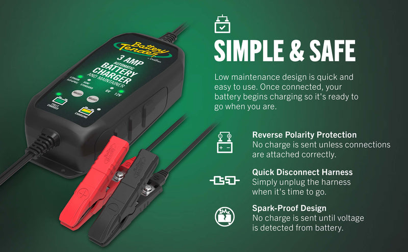 Load image into Gallery viewer, Power Tender® 3 Amp 12V/6V Battery Charger and Maintainer
